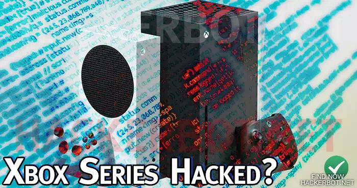 xbox series hacked console