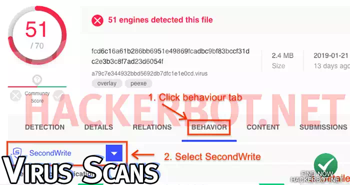 game hack virus malware scan