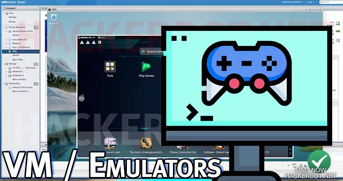 virtual machines emulators