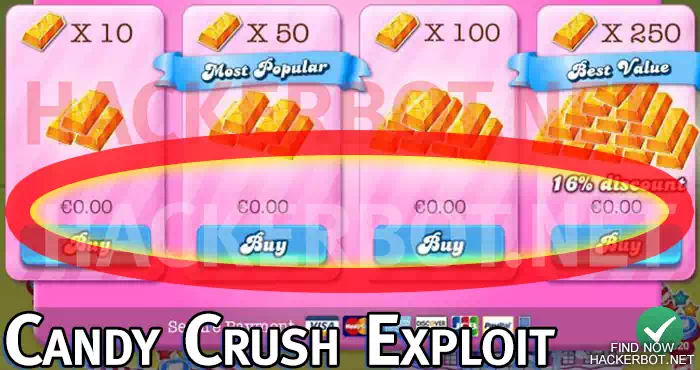 candy crush exploit glitch free gold