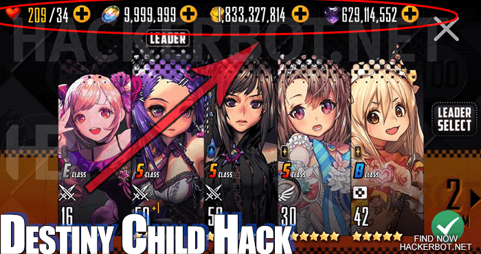 destiny child hack