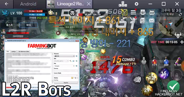 lineage 2 revolution bot farm
