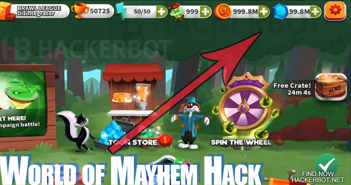 world of mayhem hack