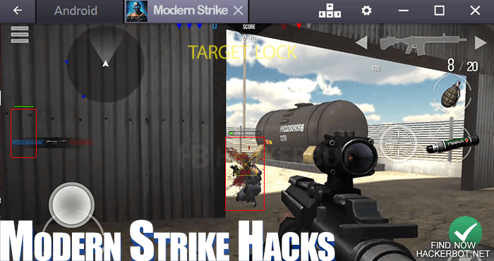 modern strike hacked apk download