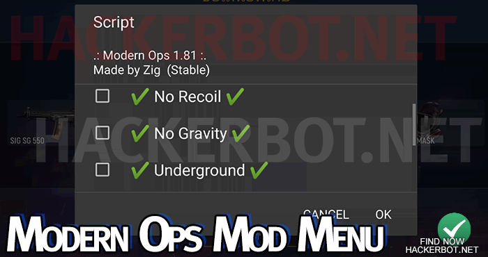 modern ops mod menu ios android