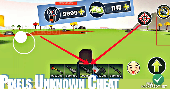 pixels unknown battle ground cheat