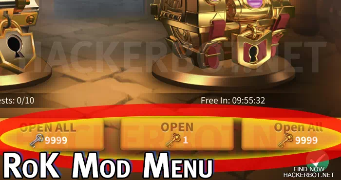 rise of kingdoms mod menu