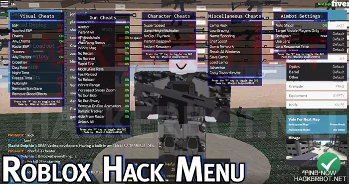 roblox game hack menu download