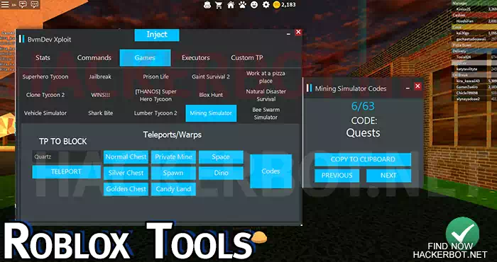roblox tools