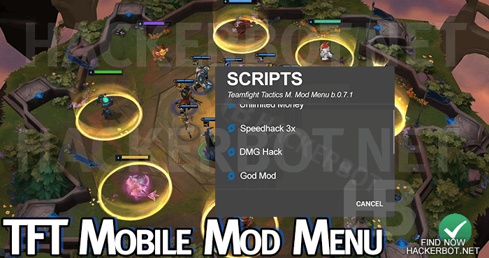 tft mobile mod menu
