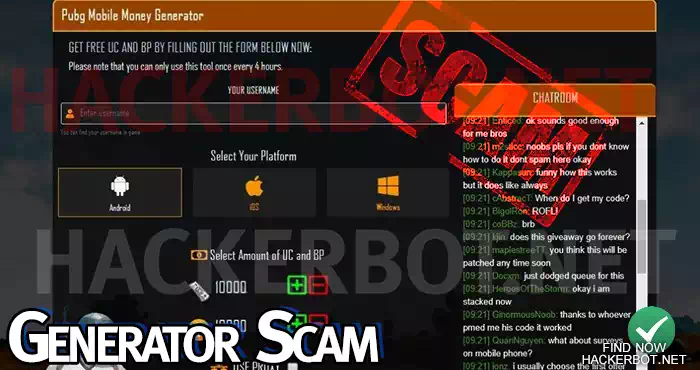 generator scam